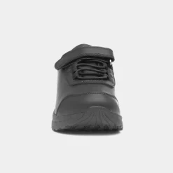 XL Carsington Kids Black Easy Fasten Trainer