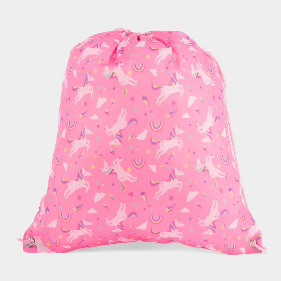 XL Dawley Pink Unicorn Print Plimsoll Bag