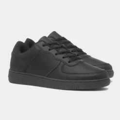 XL Eagley Womens Black Lace Up Trainer