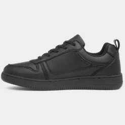 XL Elbe Womens Black Lace Up Trainer