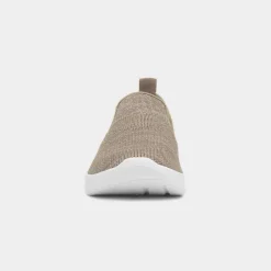 XL Elijah Mens Beige Slip On Canvas Shoe