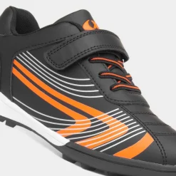 XL Forth Kid's Black Easy Fasten Astro Trainers