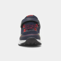 XL Gambia Kids Navy Easy Fasten Trainer