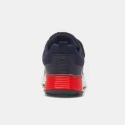 XL Gambia Kids Navy Easy Fasten Trainer