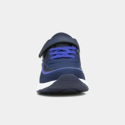 XL Kielder Kids Navy Easy Fasten Trainer