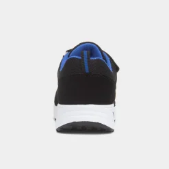 XL Lomond Kids Black Easy Fasten Trainer