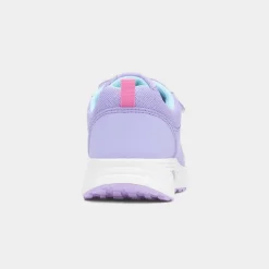XL Maplin Kids Lilac Easy Fasten Trainer