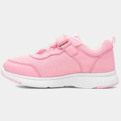 XL Maplin Kids Pink Easy Fasten Trainer