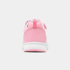 XL Maplin Kids Pink Easy Fasten Trainer