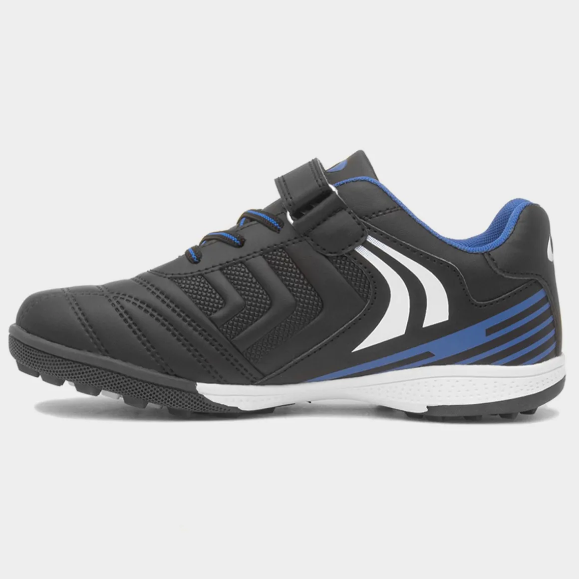 XL Orwell Kids Black Easy Fasten Astro Trainer
