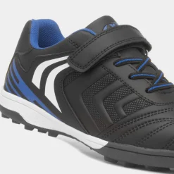 XL Orwell Kids Black Easy Fasten Astro Trainer