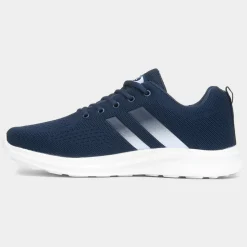 XL Rhine Mens Navy Lace Up Trainer