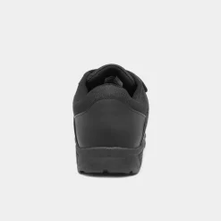 XL Ribble Mens Black Easy Fasten Trainer