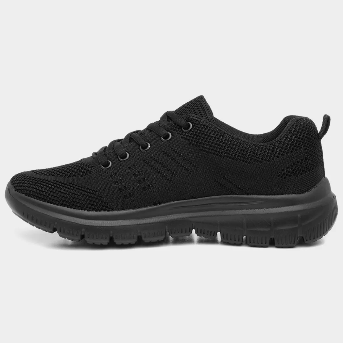 XL Thames Womens Lace Up Flat Trainer