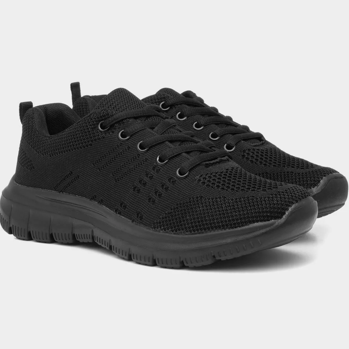 XL Thames Womens Lace Up Flat Trainer