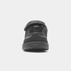 XL Timor Kids Black Easy Fasten Trainer