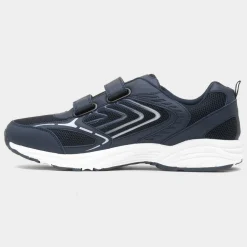 XL Walden Mens Navy Easy Fasten Trainer