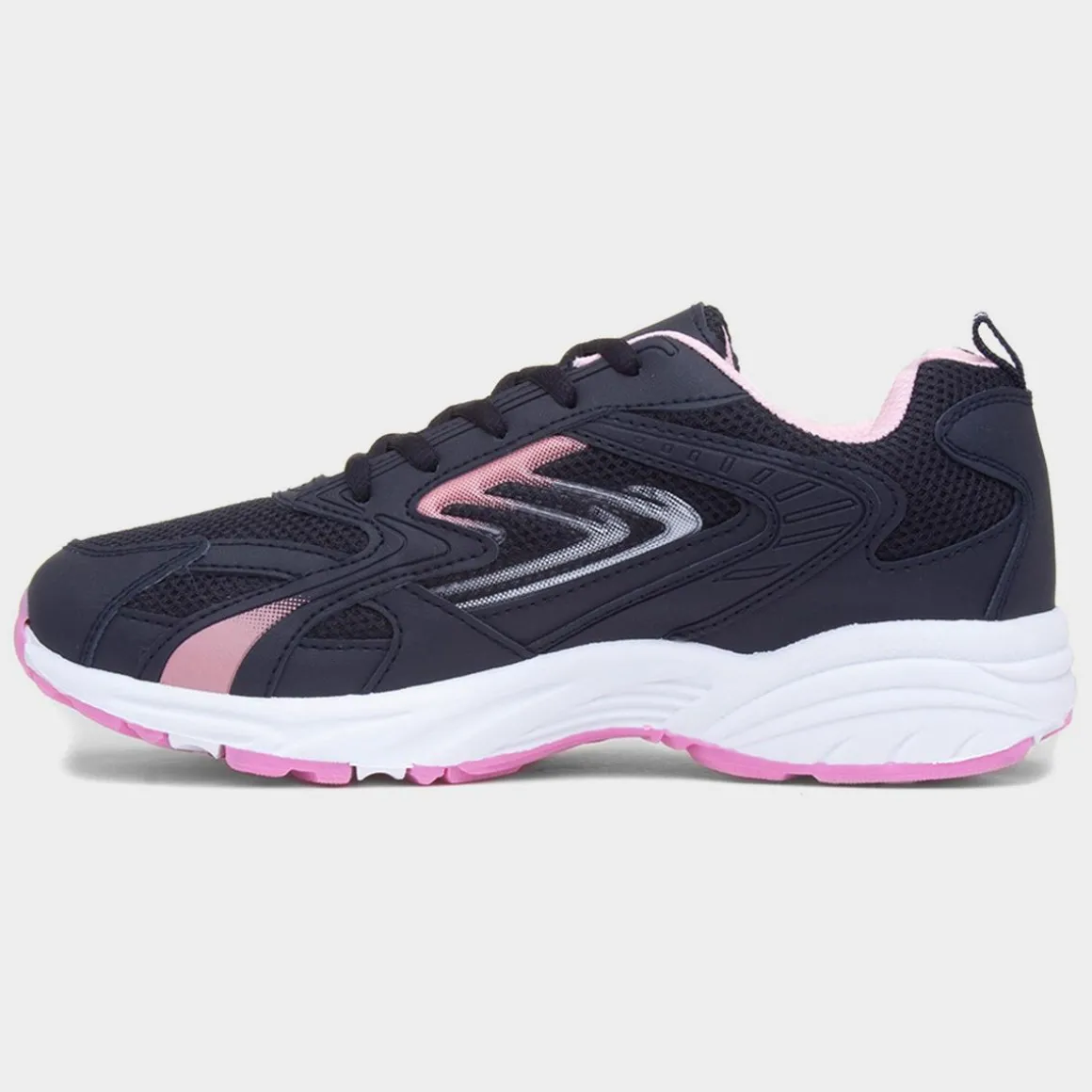 XL Weaver Womens Navy Lace Up Trainer