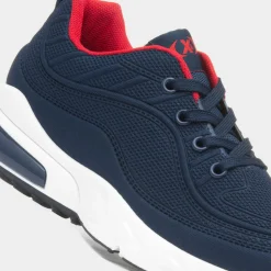 XL Windermere Kids Navy Lace Up Trainer