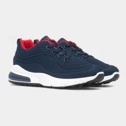 XL Windermere Kids Navy Lace Up Trainer