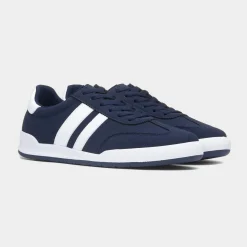 XL Wootton Mens Navy Lace Up Trainer